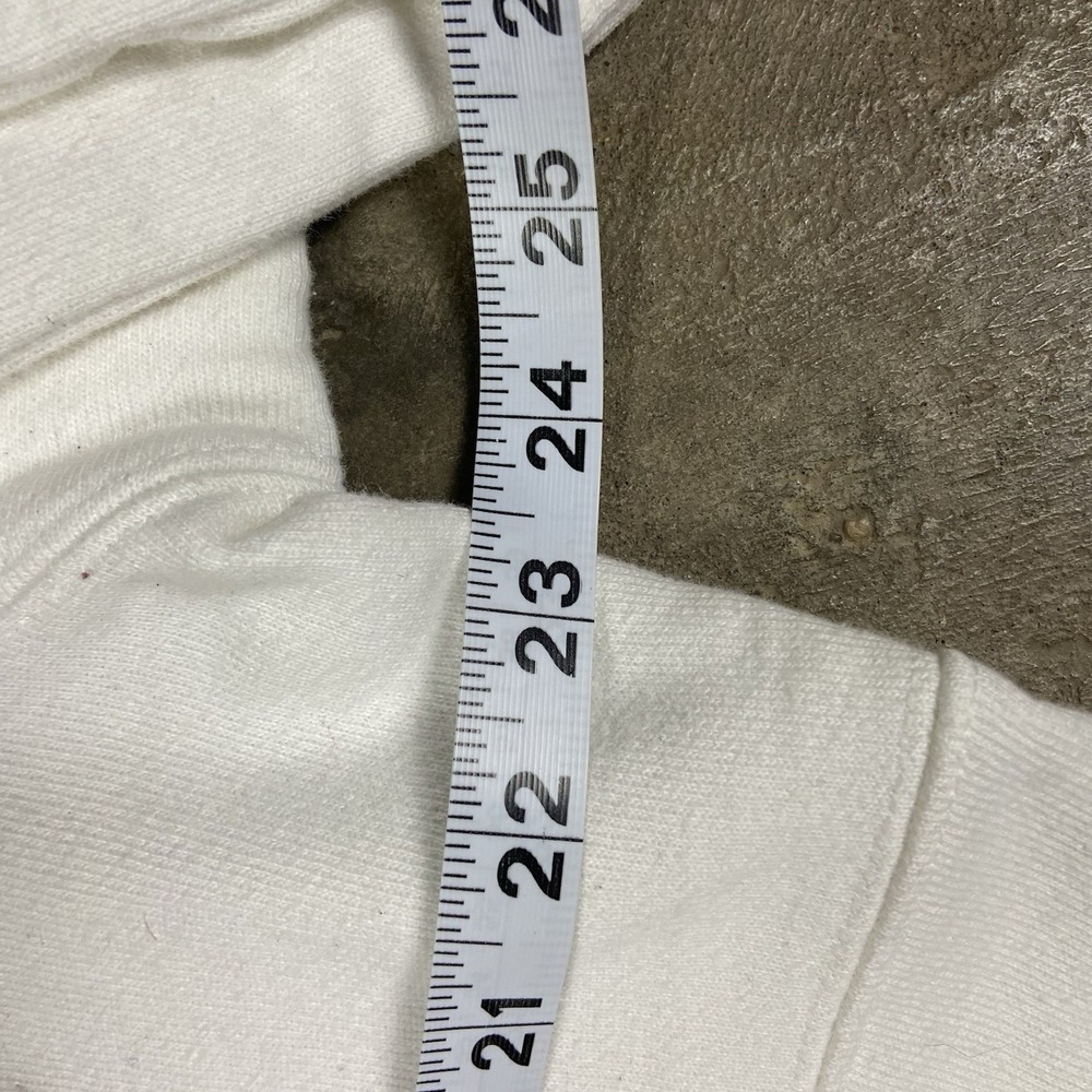 Champion Reverse Weave Sweatshirt Size XS White Pullover Hoodie - Picture 5 of 7